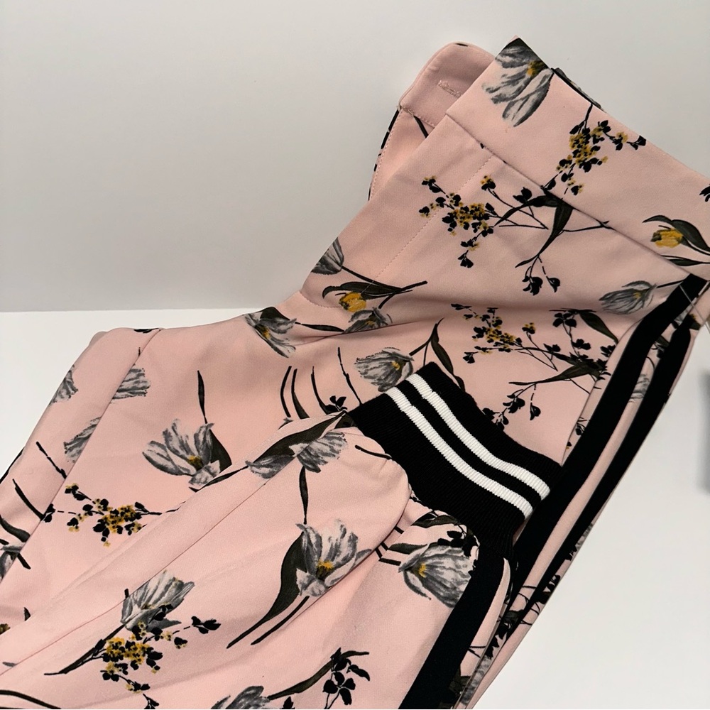 RACHEL Rachel Roy Floral Pink Track Pants